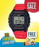  [Pin Miễn Phí Trọn Đời] W-218H-4BVDF - Đồng hồ Casio - Tem vàng chống giả 