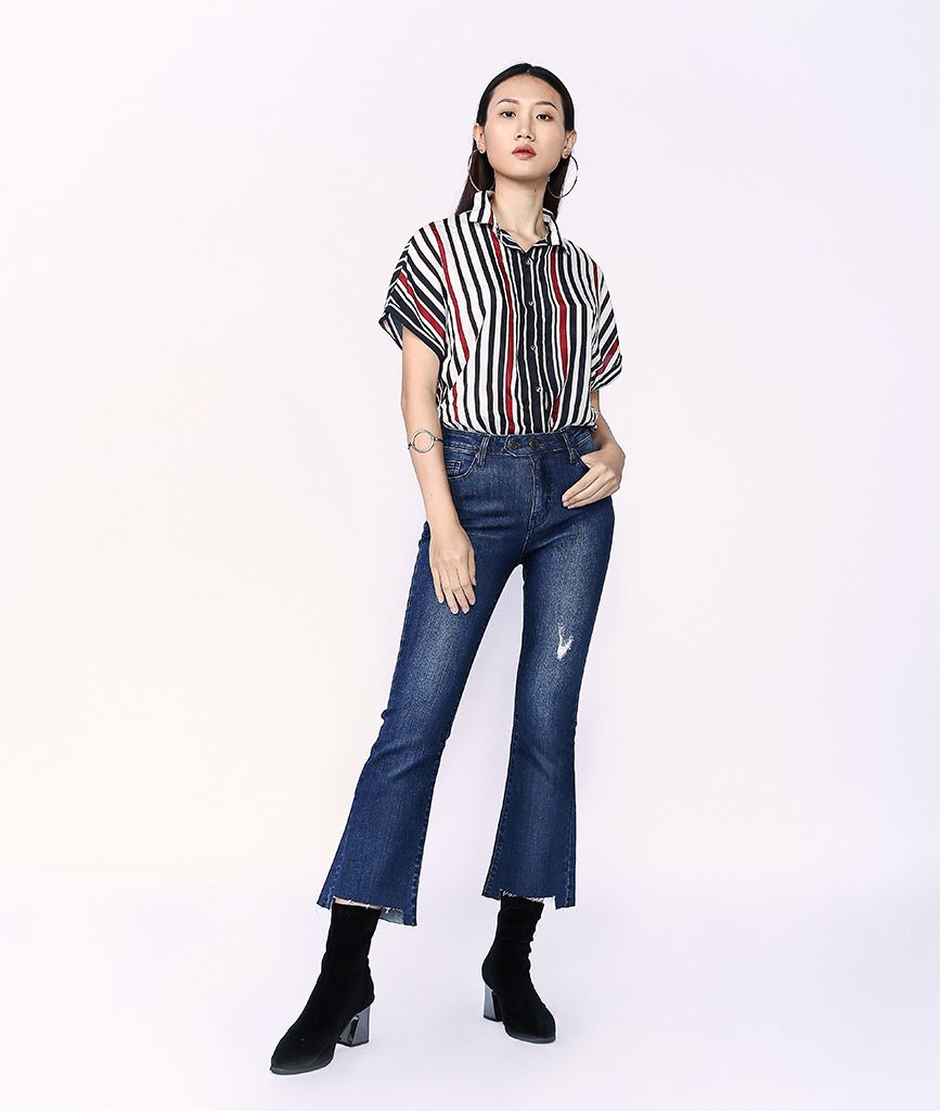 Áo sơ mi basic tay ngắn