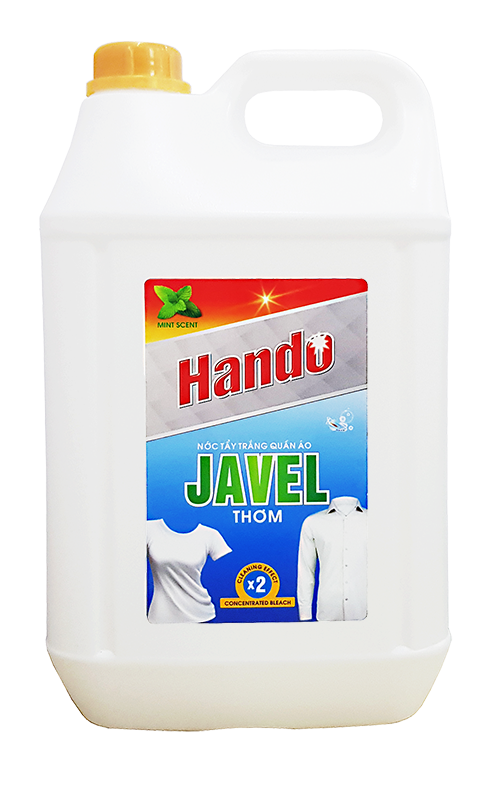 Nước tẩy quần áo Javel Hando 10L