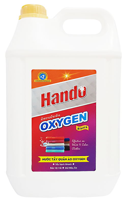 Nước tẩy quần áo Oxygen Hando 10L