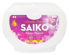 Viên giặt Saiko 3 trong 1 Hương Sakura (45 viên/hộp)