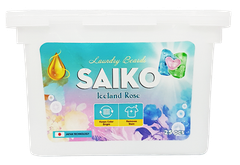 Viên giặt Saiko 3 trong 1 Hương Iceland Rose (25 viên/hộp)