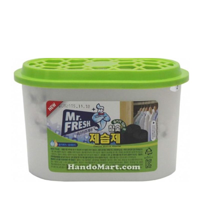Bình hút ẩm than hoạt tính khử khuẩn Mr. Fresh - Korea 256g