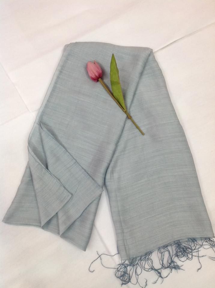  Hộp khăn tơ tằm pha linen 