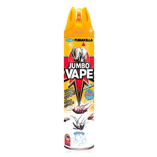 Bình Xịt Côn Trùng Jumbo Vape Không Mùi 600ml