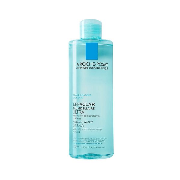 Nước Tẩy Trang Làm Sạch Sâu & Kiểm Soát Bã Nhờn Cho Da Dầu Nhạy Cảm La Roche-Posay Effaclar Micellar Water Ultra Oily Skin 400ml