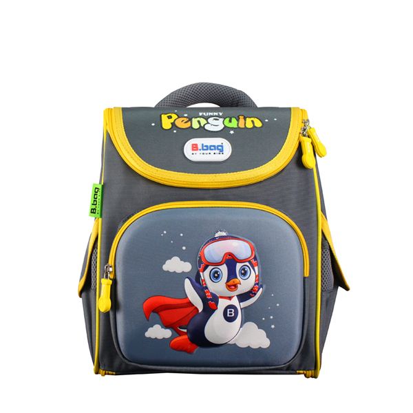 Balo Chống Gù B.bag Genius Box F2-Penguin B-12-105 Xám