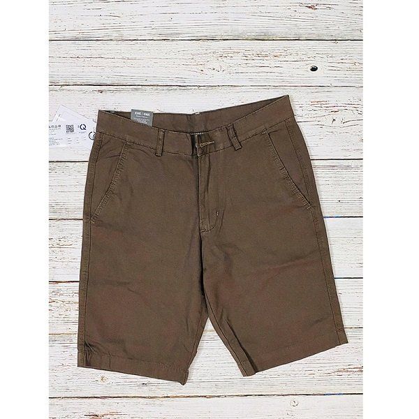 Quần Short Kaki Nâu Đất Zanna