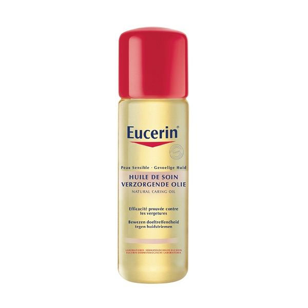 Dầu Giảm Rạn Da Eucerin Peau Sensible Huile De Soin Natural Caring Oil 125ml