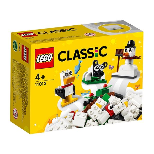 Đồ Chơi Lego Classic Hộp Lắp Ráp Sáng Tạo Màu Trắng 11012