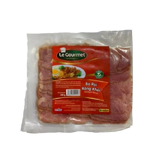 Ba Rọi Xông Khói Xắt Lát SMG 200g