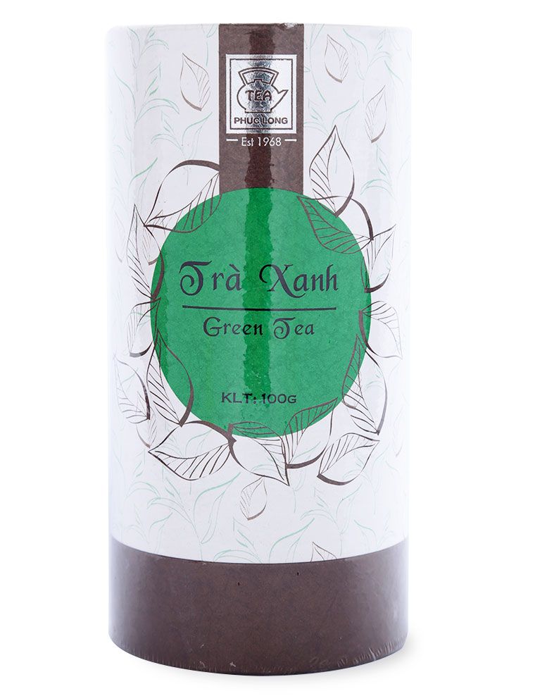 Trà Xanh Phúc Long Lon Giấy Đặc Biệt 100g