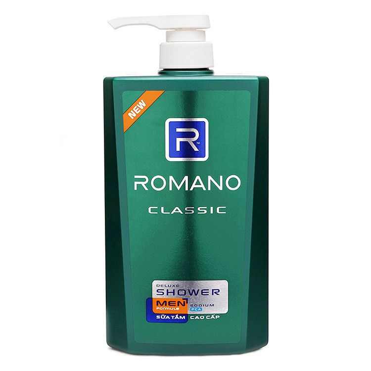 Sữa Tắm Giữ Ẩm Romano Classic 650g (Store 1001,1003)