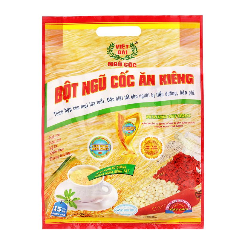 Bột Ngũ Cốc Ăn Kiêng Việt Đài 600g