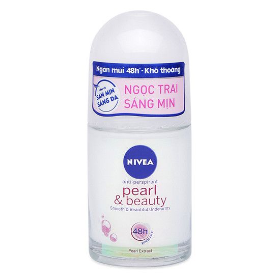 Lăn Khử Mùi Ngọc Trai Nivea 50ml