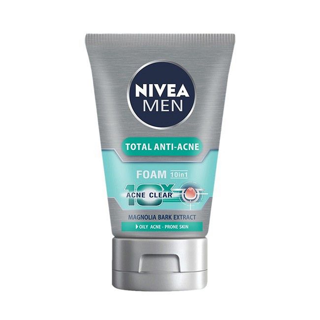 Sữa Rửa Mặt Nivea Men Ngăn Ngừa Mụn 100g