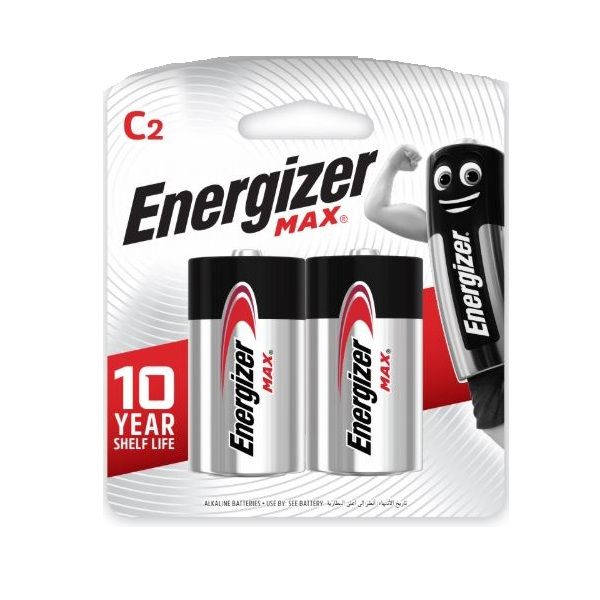 Pin C ENERGIZER Max E93 BP2 Vỉ 2 Viên