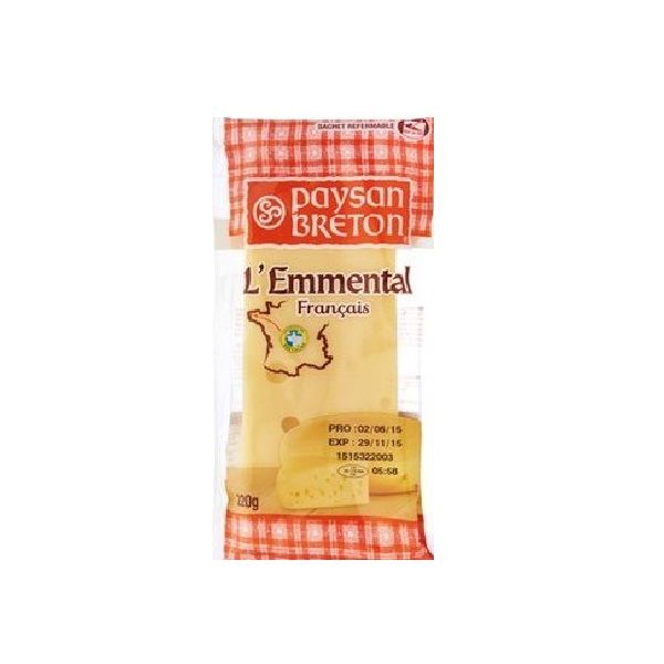 Phô Mai Emmental Paysan Breton 220g