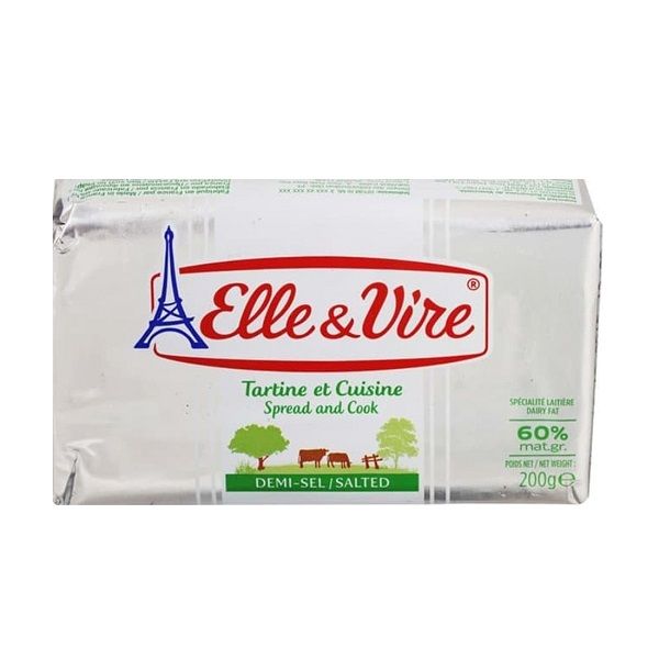 Bơ Mặn Elle Vire 200g