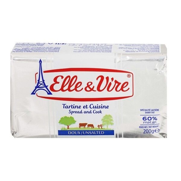 Bơ Lạt Elle Vire 200g