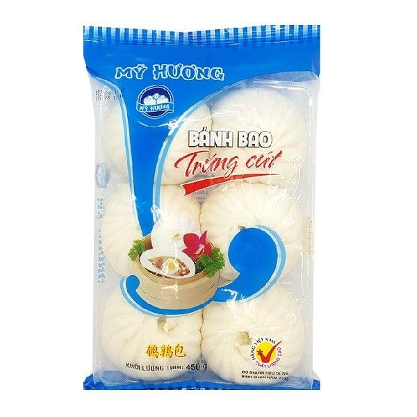 Bánh Bao Trứng Cút Mỹ Hương 450g