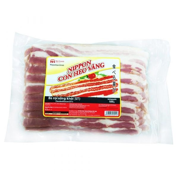 Ba Rọi Xông Khói Con Heo Vàng 500g