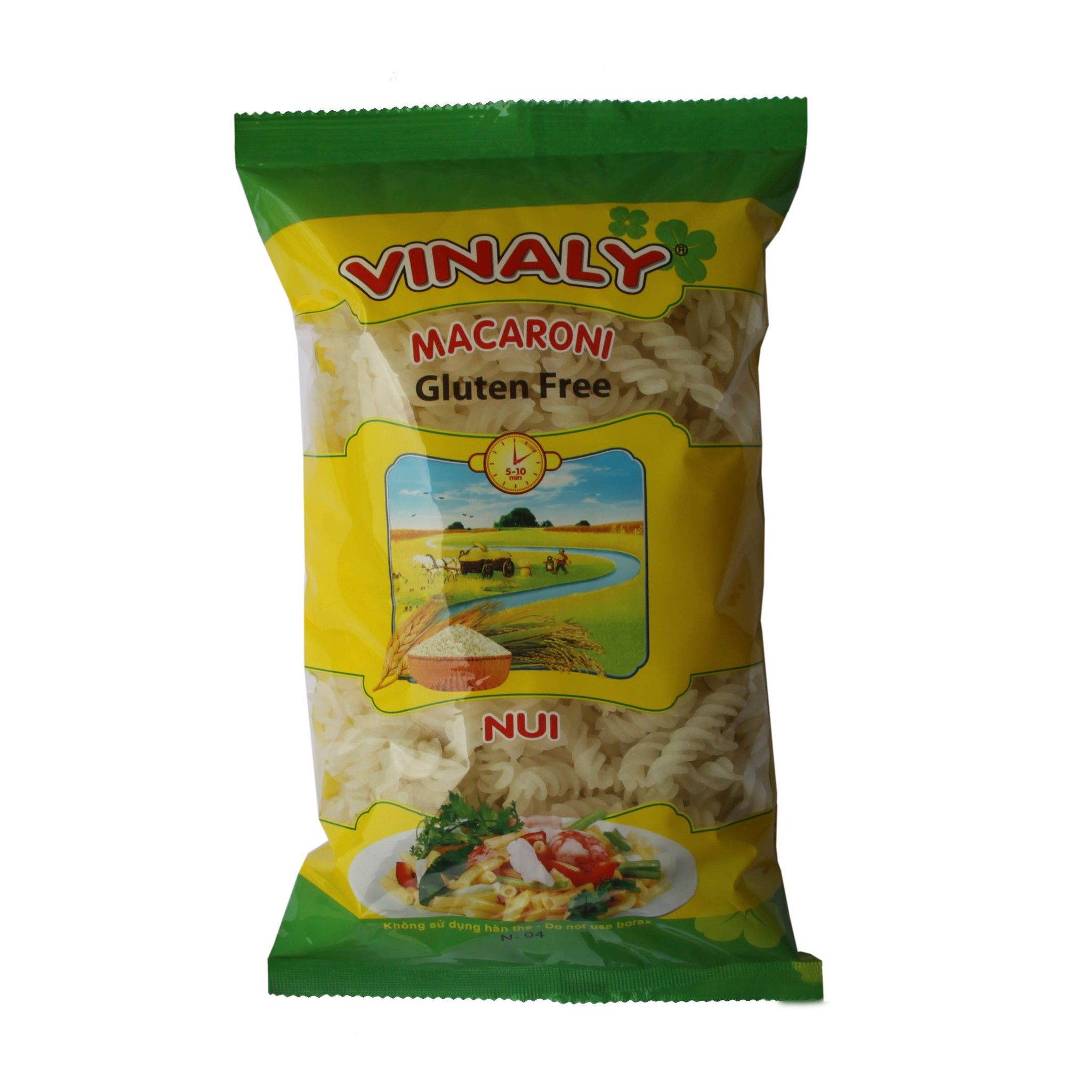 Nui Xoắn Trắng Vinaly (400g)