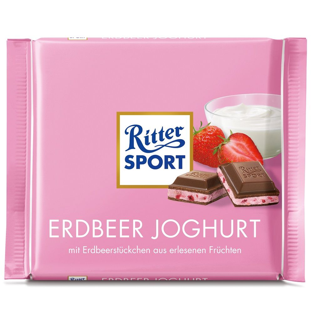 Socola Vị Sữa Chua Dâu RITTER SPORT 100g