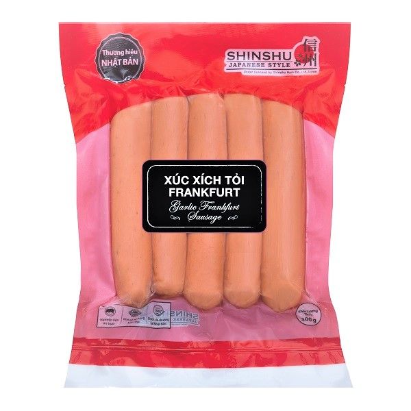 Xúc Xích Tỏi Frankfurt Shinshu 500g