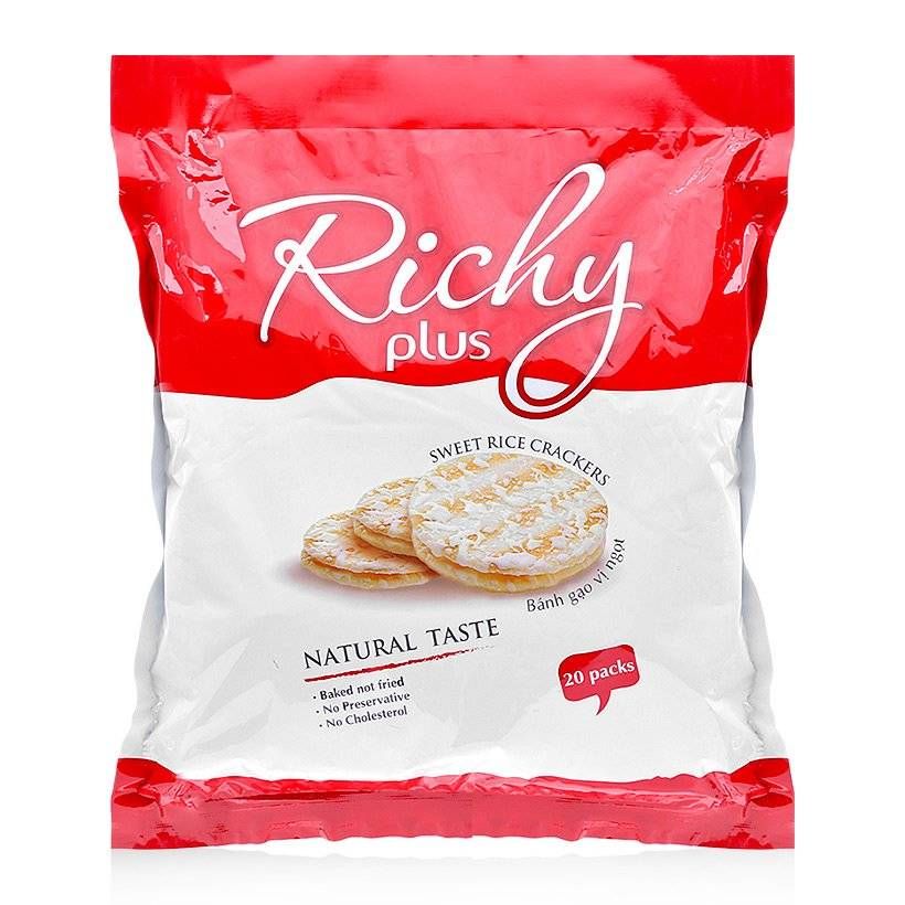 Bánh Gạo Richy Plus 225g