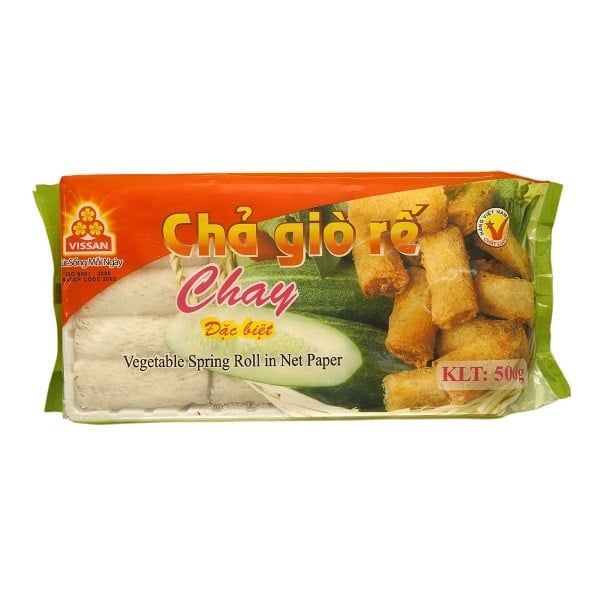 Chả Giò Rế Chay Vissan 500g