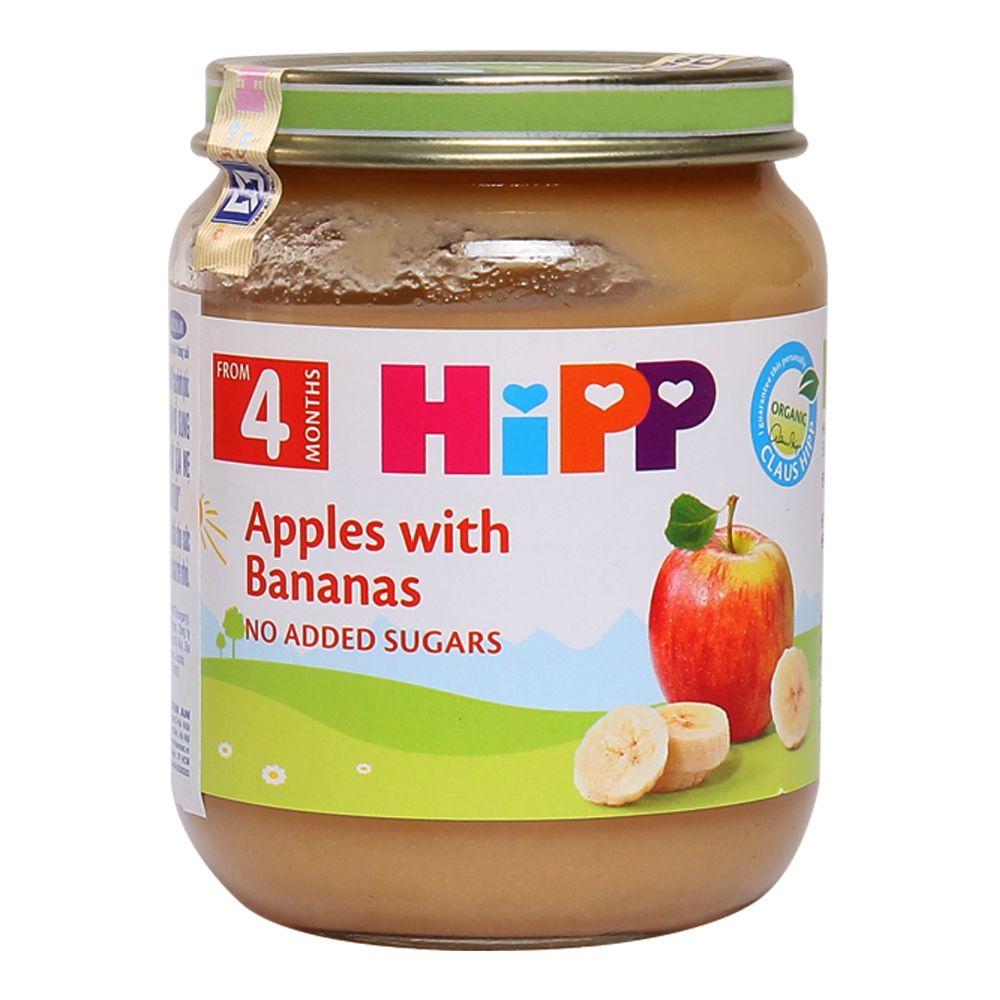 Dinh Dưỡng Đóng Lọ Hipp Chuối Táo 125g