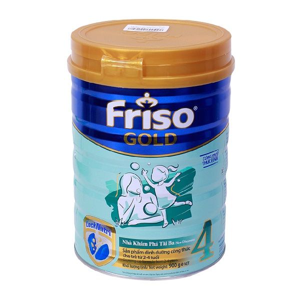 Sữa Bột Friso Gold 4 900g (Dành Cho Bé 2 Đến 4 Tuổi)