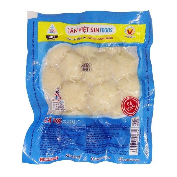 Cá Viên Tân Việt Sin 200g