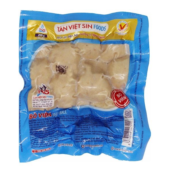 Bò Viên Tân Việt Sin 200g