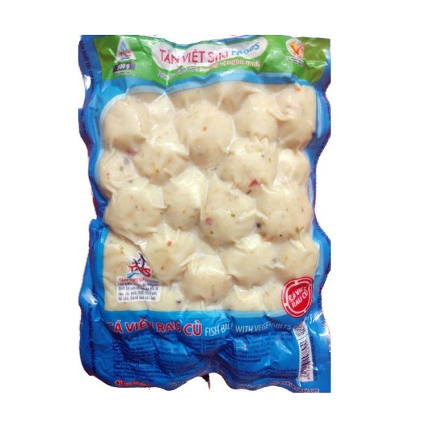 Cá Viên Rau Củ Tân Việt Sin 500g