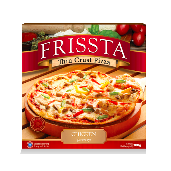 Pizza Đông Lạnh Frissta Gà 380g