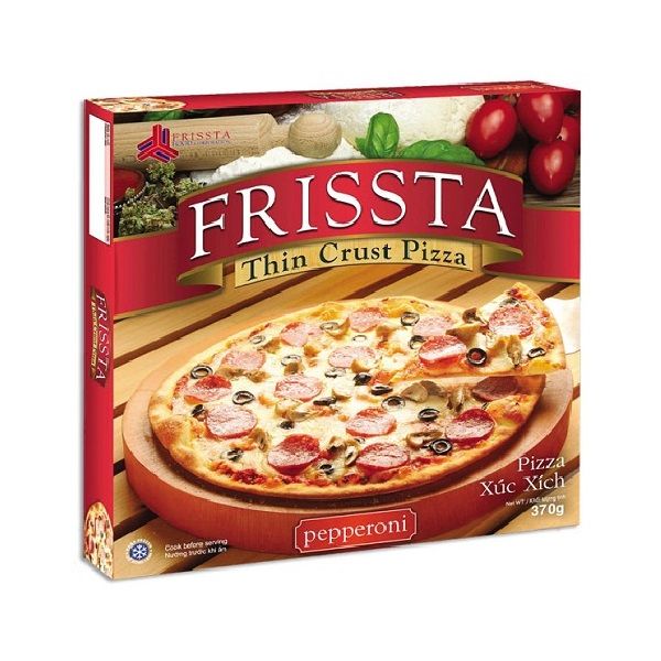 Pizza Đông Lạnh Frissta Xúc Xích 370g