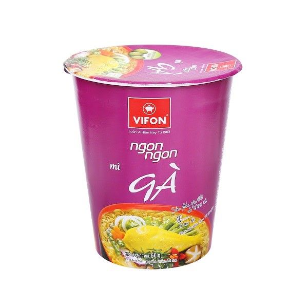 Mì Ly Vifon Ngon Ngon Gà 60g