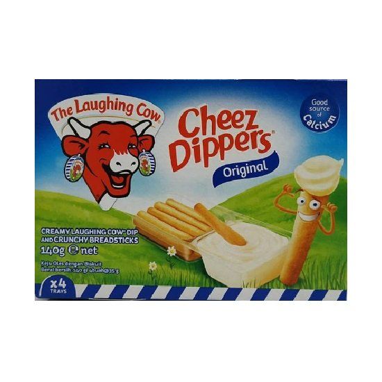 Phô Mai Con Bò Cười Chấm Bánh Cheeze Dippers 140g