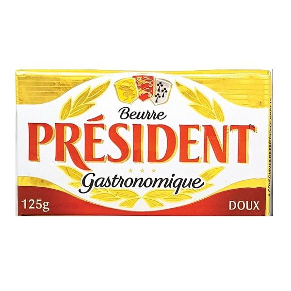 Bơ President Lạt 125g
