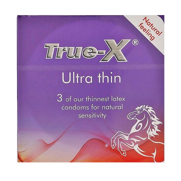 Bao Cao Su True - X Ultra Thin Siêu Mỏng (3 Cái/Hộp)