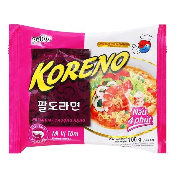 Mì Koreno Tôm 100g