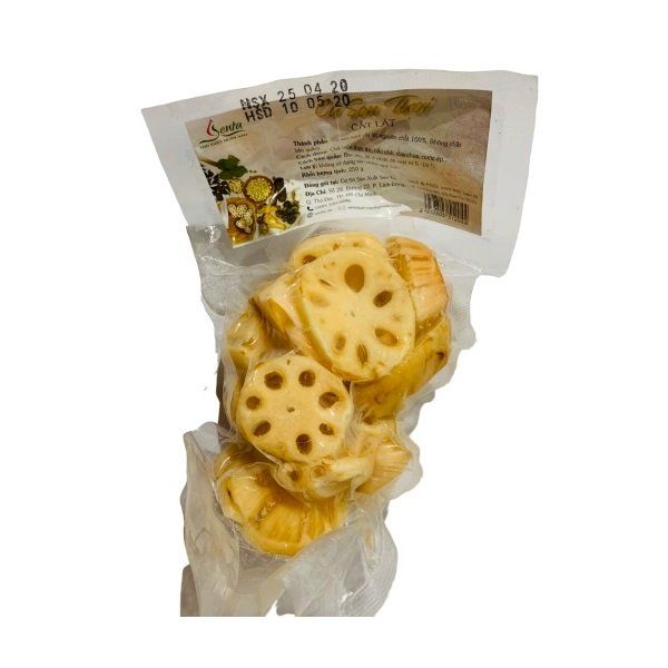 Củ Sen Tươi Cắt Lát Senta 250g