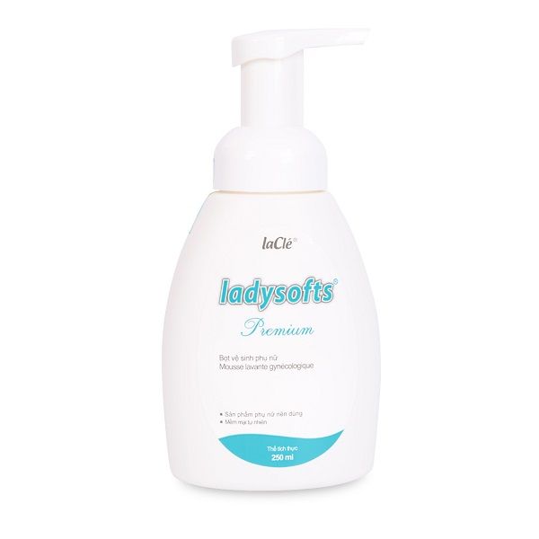 Bọt Rửa Phụ Khoa Ladysofts Premium Xanh (250ml)