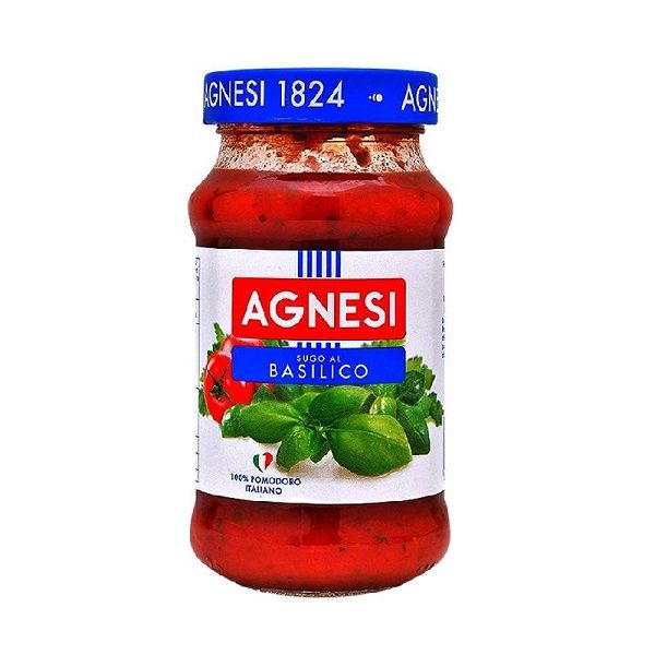 Sốt Húng Quế Basilico Agnesi 400g