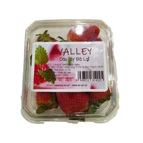 Dâu Tây Đà Lạt Black Valley 250g