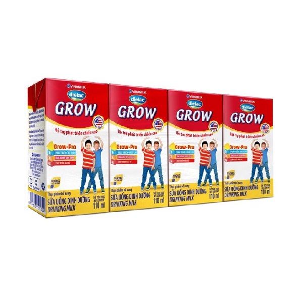 Sữa Uống Dinh Dưỡng Dielac Grow 110mlx4