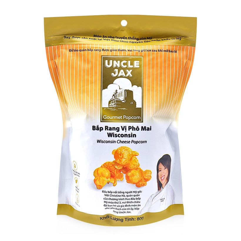 Bắp Rang Vị Phô Mai Wisconsin 80g