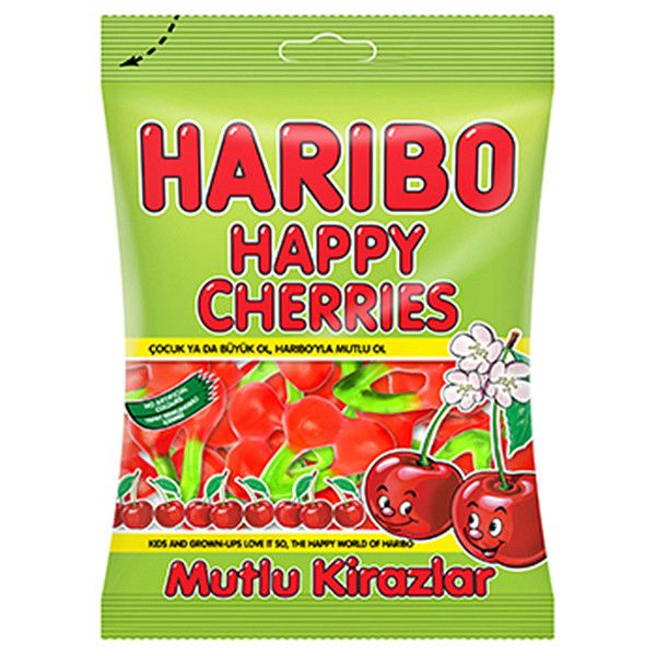 Kẹo Dẻo Haribo Happy Cherries 80g